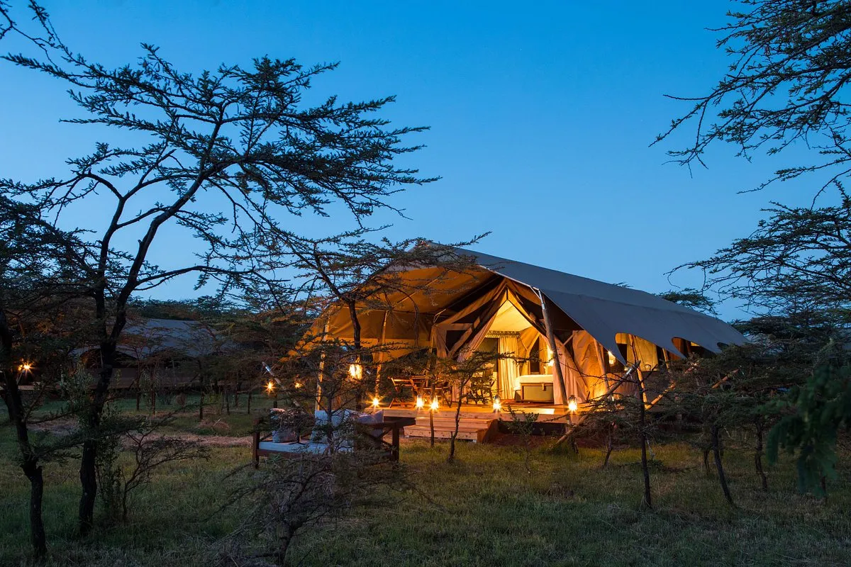 Tent exterior