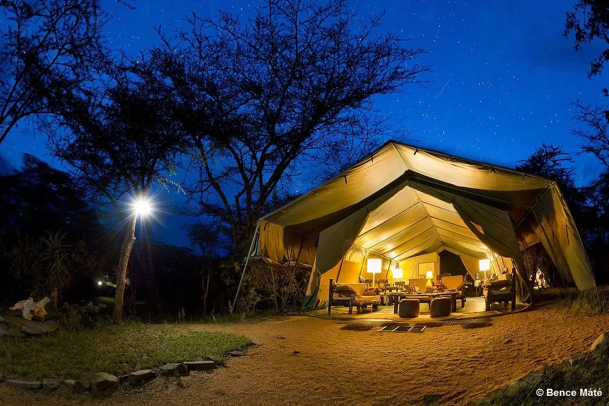 Tent exterior