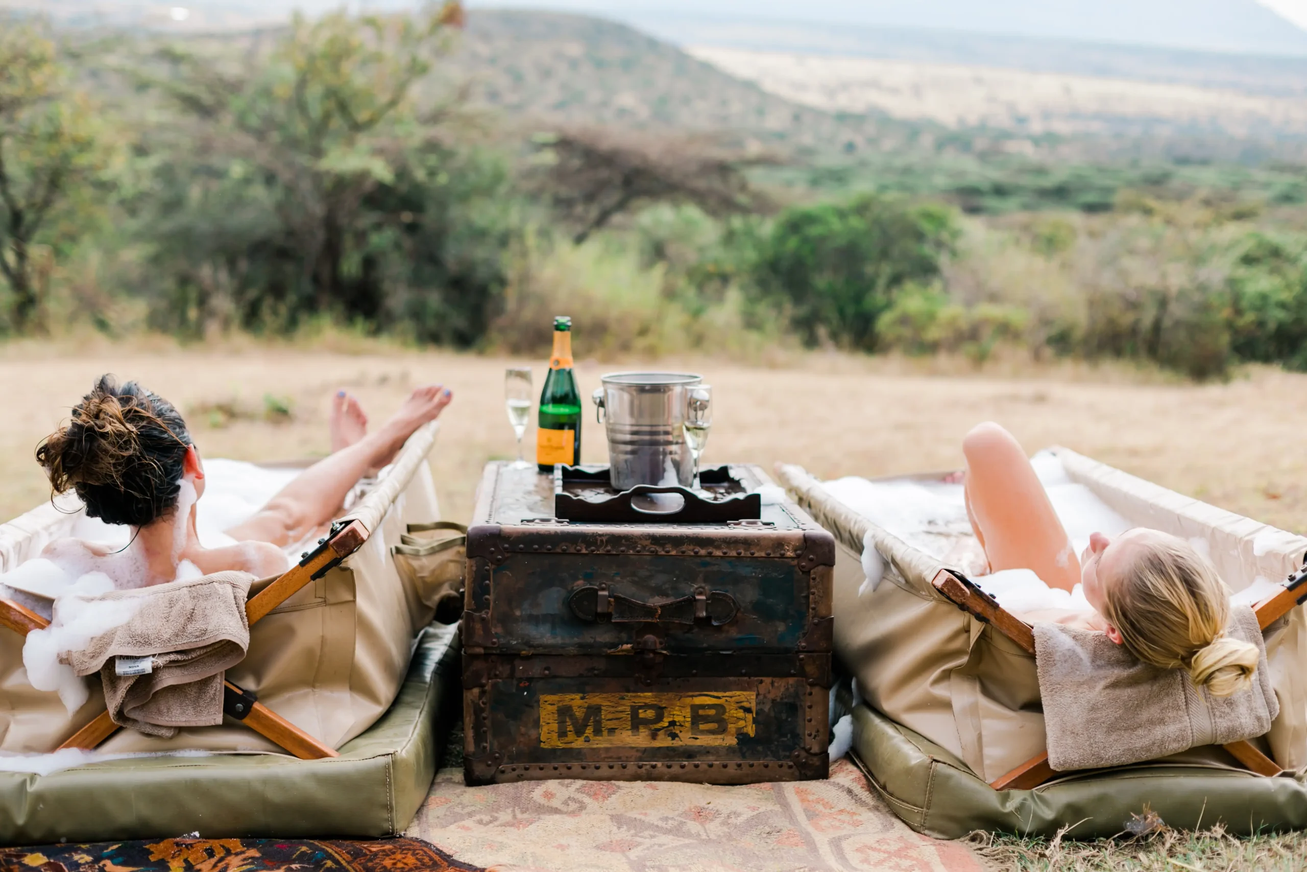 Guests ca enjoy a range of activities at Cottar's Camp
