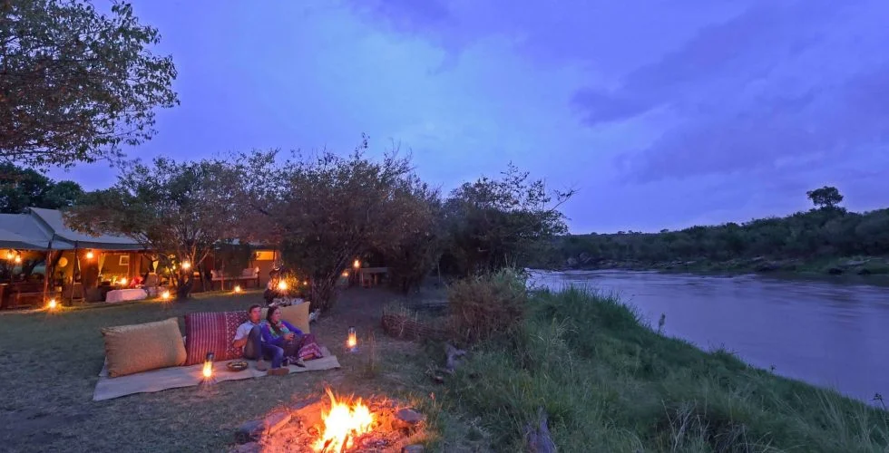 Outdoor dining experience
