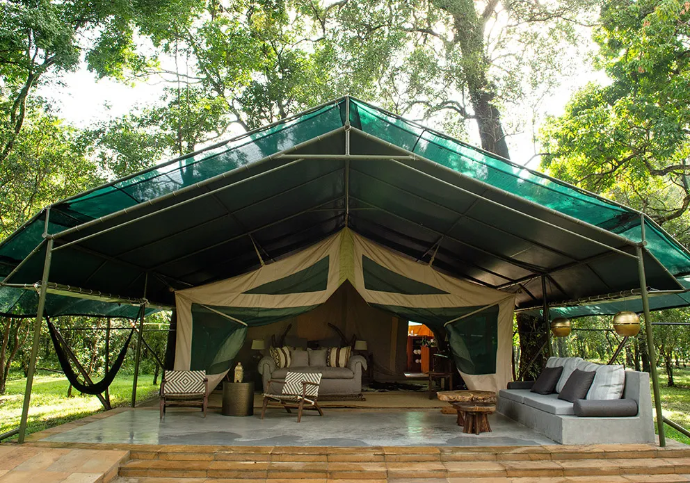 Each tent is carefully designed to provide the ultimate comfort and relaxation