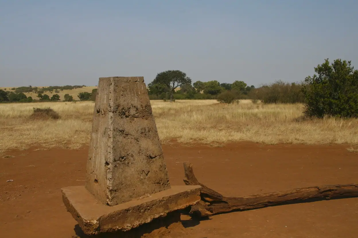 The soil in the Masai mara